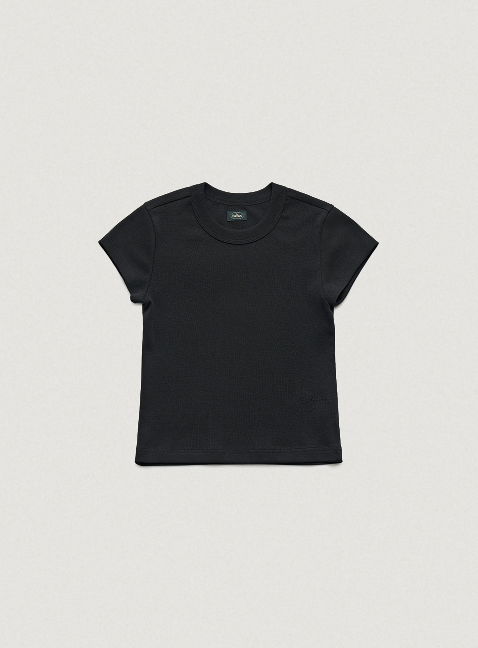 Black Fudge Cropped T-Shirt